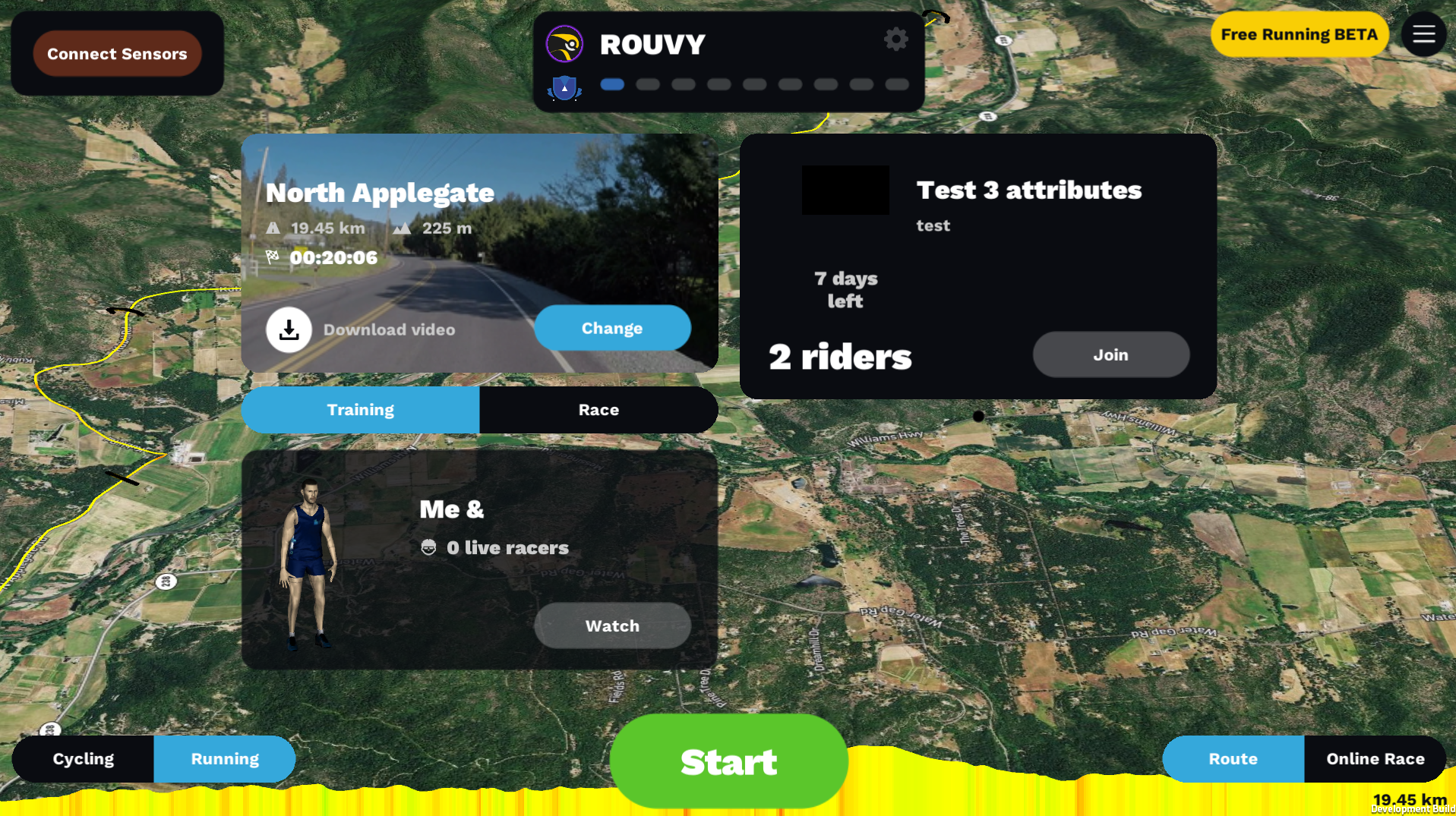 Rouvy Blog | BETA FEATURE: VIRTUAL RUNNING