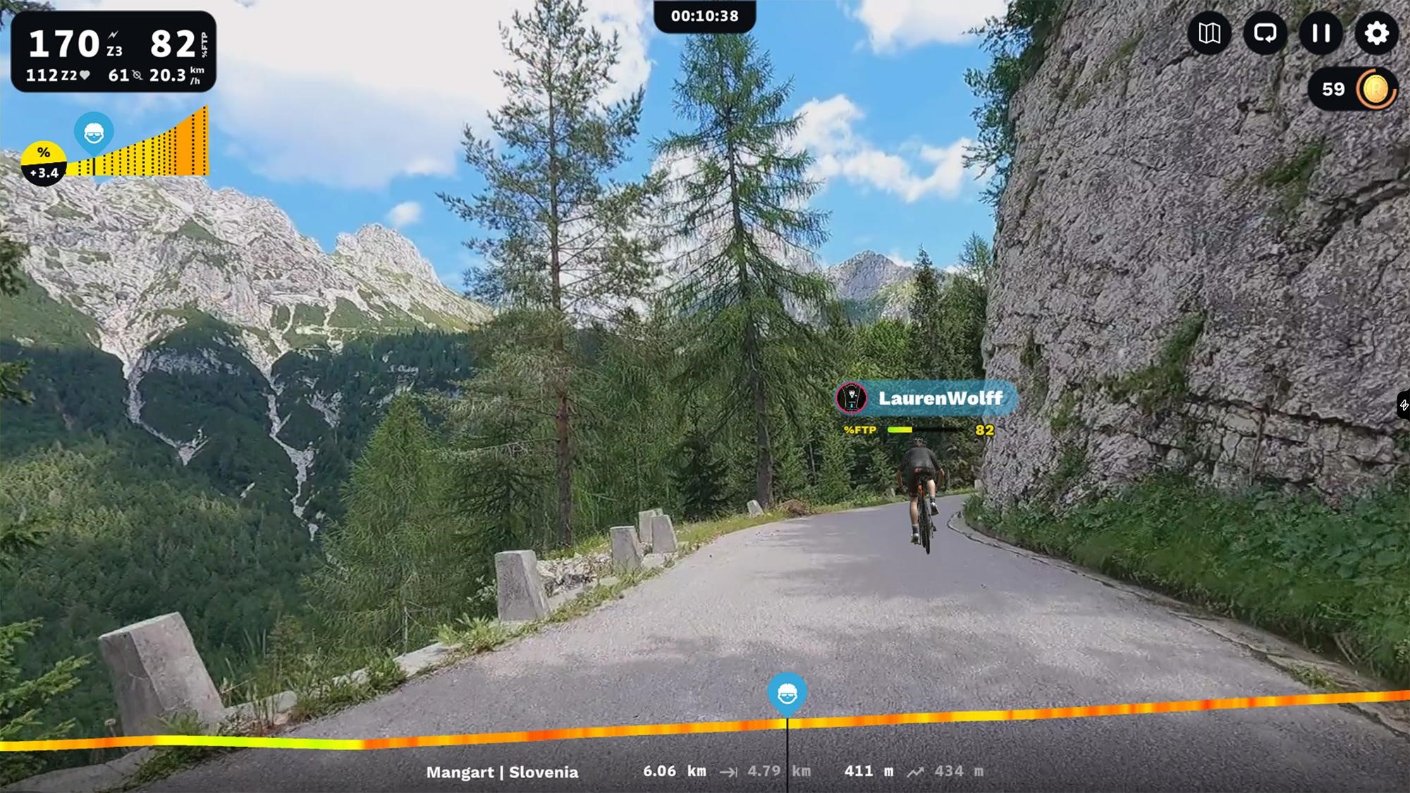 Explore Mangart on ROUVY, Slovenia's highest pass in the Julian Alps 