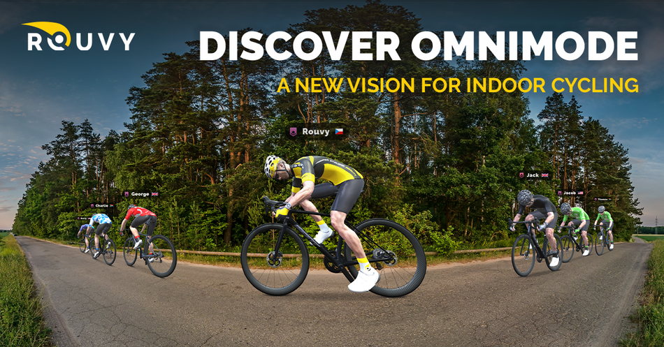 ROUVY disrupts Cycling eSports with OmniMode technology using real 360° videos