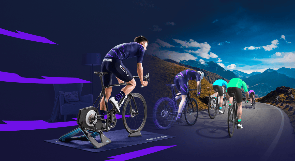 The world's most realistic indoor cycling app