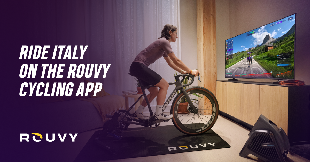 Ride Italy's top routes virtually | Indoor Cycling App | ROUVY