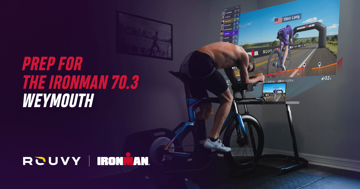 Ride ROUVY’s virtual IRONMAN 70.3 Weymouth bike course in England | ROUVY