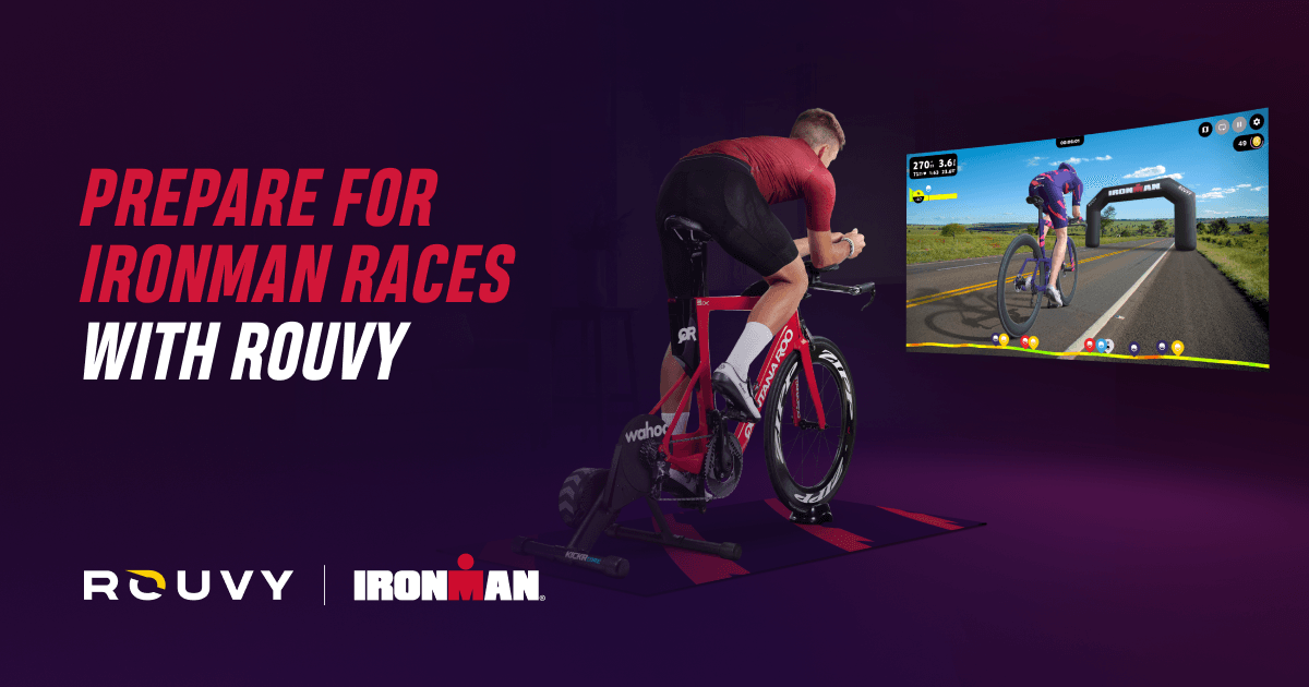 Triathlon Prep Ride official IRONMAN bike courses virtually ROUVY Triathlon Prep Ride official IRONMAN bike courses virtually ROUVY