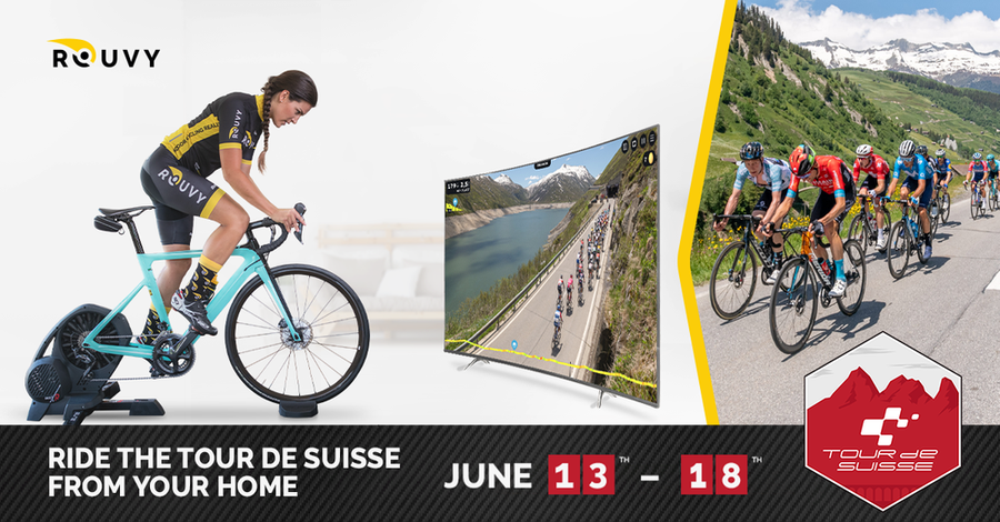 The VIRTUAL TOUR DE SUISSE on ROUVY - Discover Beautiful Switzerland on Bike from Home 