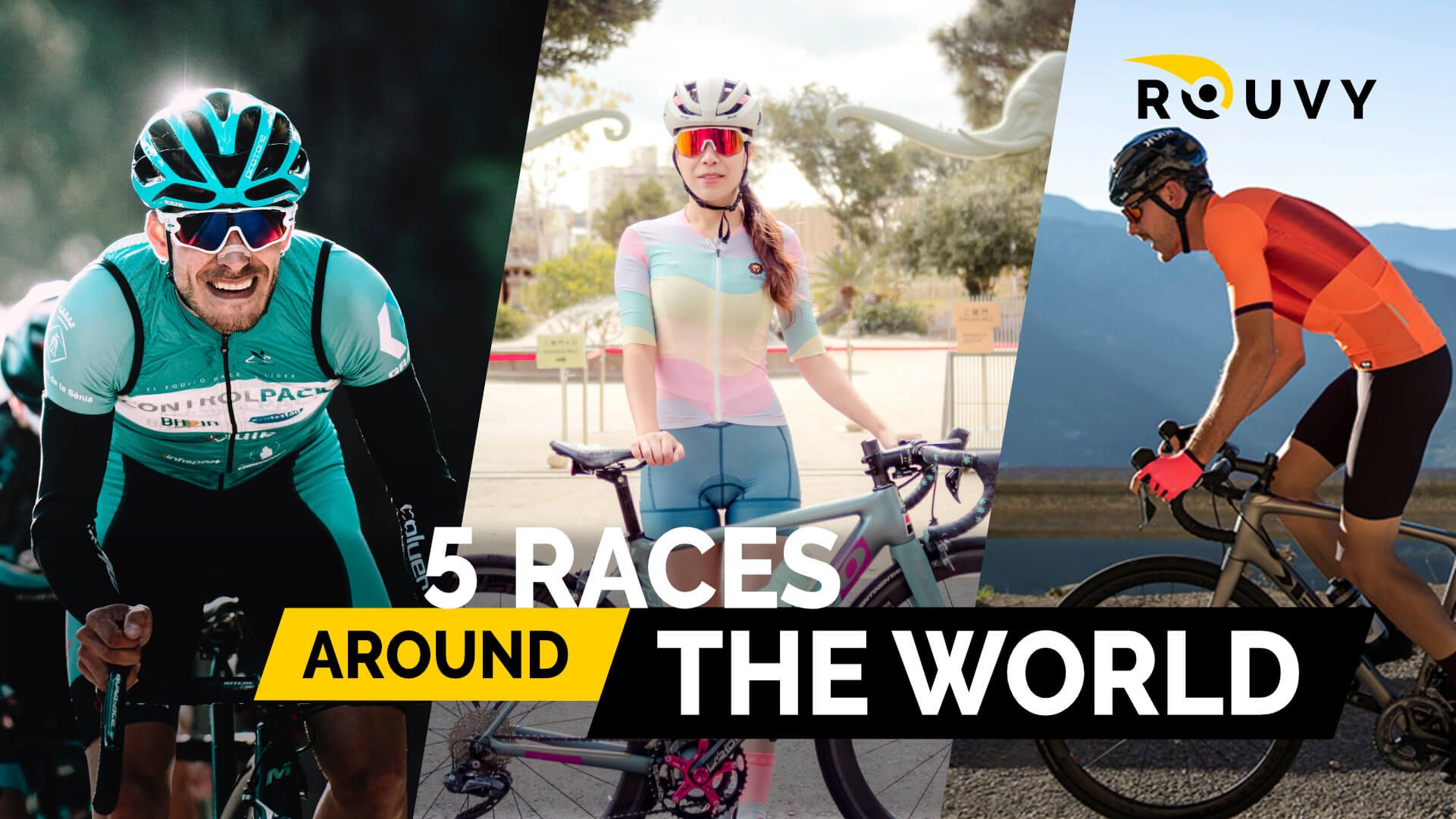 ROUVY Announces Virtual “Travel The World Racing Series” presented by ELITE Cycling and Santini