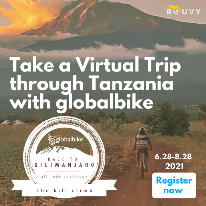 globalbike, a US-based nonprofit, launches its 1st virtual challenge, ‘Race to Kilimanjaro’ with ROUVY